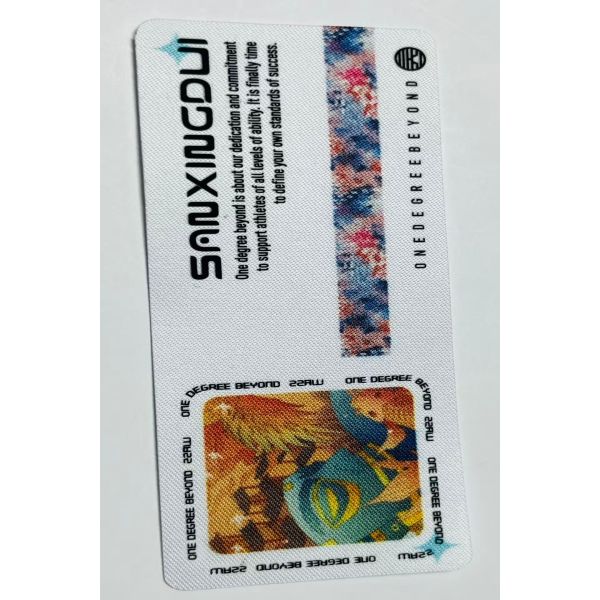 Quality Advanced Technical Printing Heat Transfer Clothing Labels for Jeans for sale