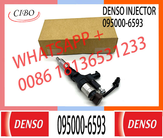 High Quality Diesel Common Rail Fuel Injector 095000-6593 For HINO J08E