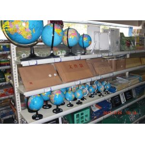 China Grocery Display Steel Racks For Book Stores Q2351.4M High Middle Back Panel on sale