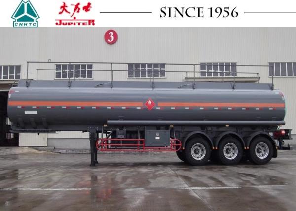 30000 Liters Petrol Tank Trailer High Durability Pneumatic Operating Discharge