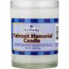 Buy cheap 100% paraffin wax unscented memorial glass candle burns for 26 hours with from wholesalers