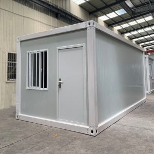 Prefabricated Fold Out Shipping Container House Portable With Composite Board