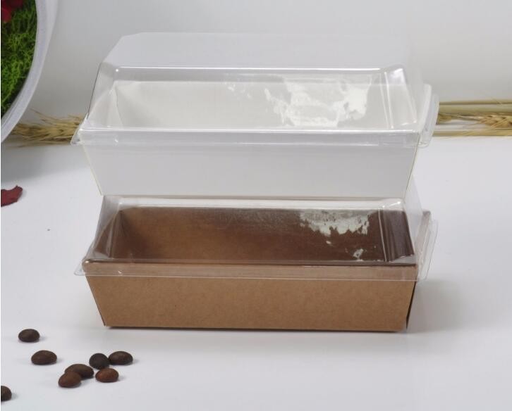 Wholesale custom Paper Cookies packing Cake Box with PVC window,Wholesale Plastic Square Birthday Wedding Packaging Clea
