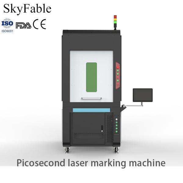 High Speed Accurate Picosecond Laser Machine Fully Enclosed Laser Marking