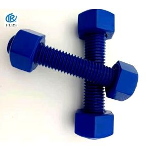 A193B7 A1942H PTFE Surface Metric Double Ended Studs,