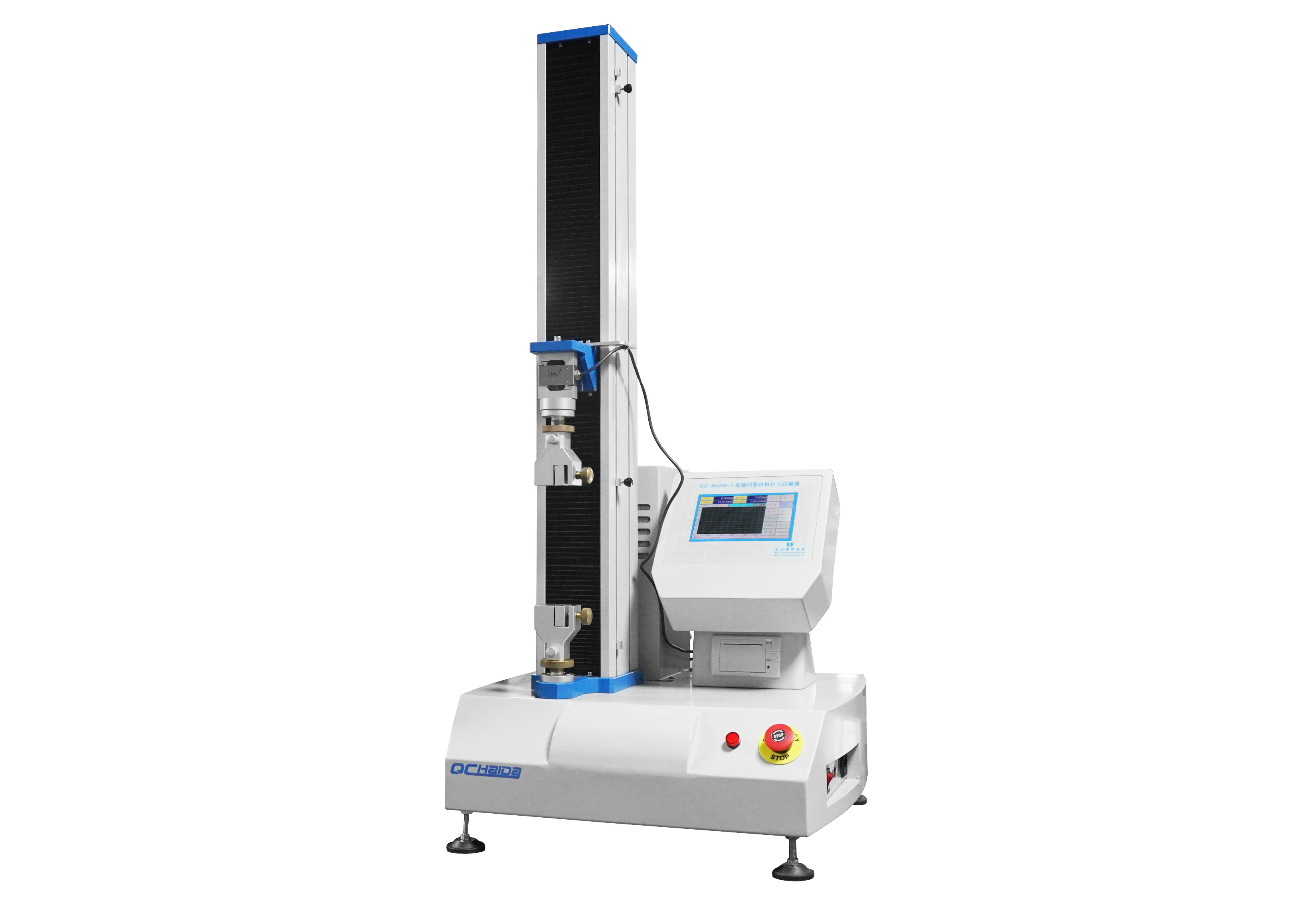 PC Control Tensile Tester Machine , Fiber Tester SUS304 Benchtop Tensile Tester