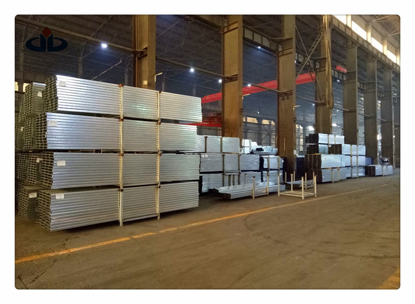 Perforated Customized Steel Scaffold Planks Galvanize Q235 Construction Walk Boards