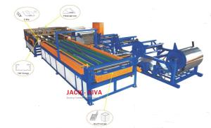  Square Duct Auto Coil Line Ⅵ Duct Coil Line 15000×5500x1300 Manufactures