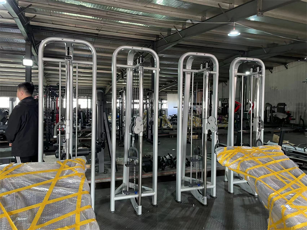 Commercial Gym Equipment Pin-Loaded Chest Press Adjustable Pulley Cable Crossover Multi Functional Trainer Machine