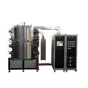 SS Tableware Titanium Nitride Coating Machine, DC Arc Ion Plating System, Copper