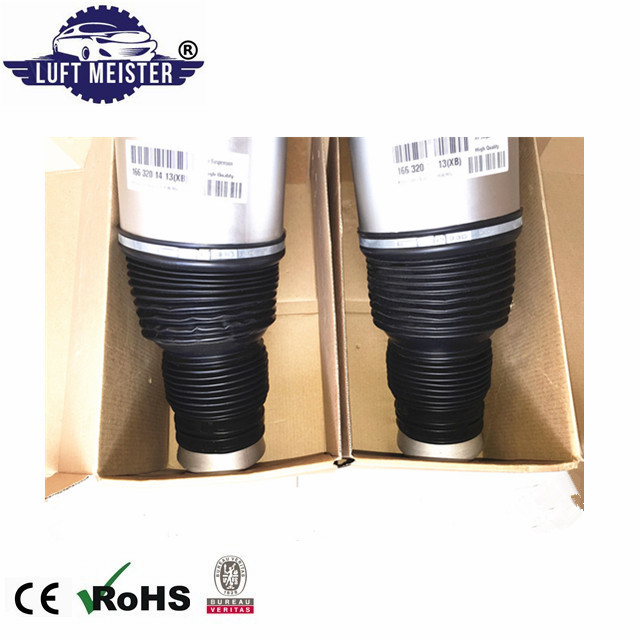 Front Mercedes Air Shocks Spring Suspension Balloon 1663201313 1663201413