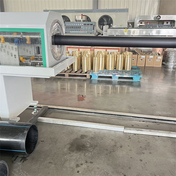 SJ60/38 Plastic Pipe Machine Single Screw HDPE Pipe Manufacturing Plant
