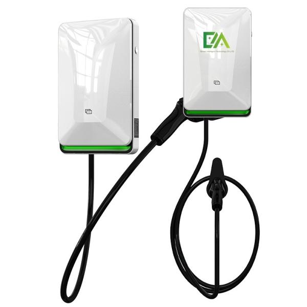 7KW 11KW 22KW 32A Pearl White Household Wall Mounted Electric Vehicle Charging