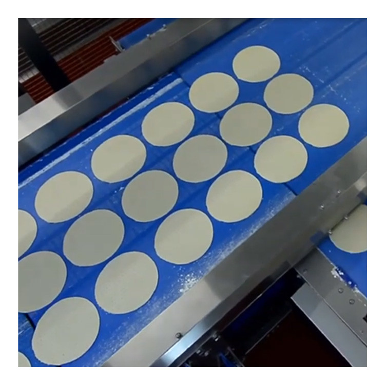 10in Raw Pizza Food Production Lines Unbaked Pizza Dough Making Machine