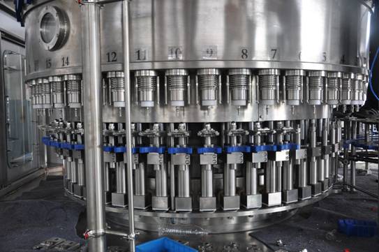 Sports Drink Blowing Filling Capping 3 In 1 Monoblock Servo Stretch Blower