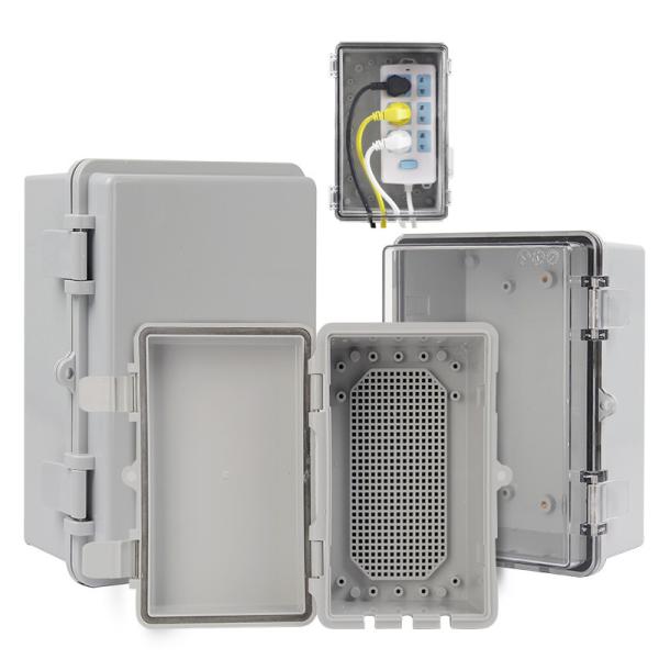 Electrical Cable Distribution Power Socket Box Rainproof Outdoor Plastic