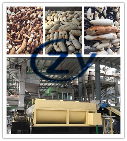 Hammer Mill Fresh Cassava 110kw Handling Capacity 20 - 25t / H