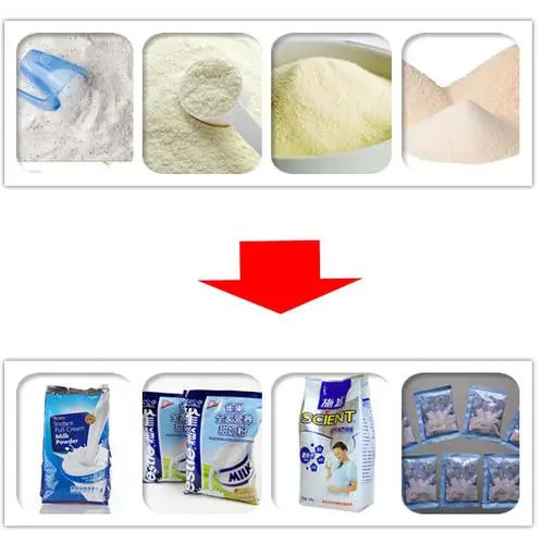 Spice Powder Doypack Automatic Packing Machine Pepper Powder Zipper Bag Stand-Up Chilli Powder Pouch Packaging Machine
