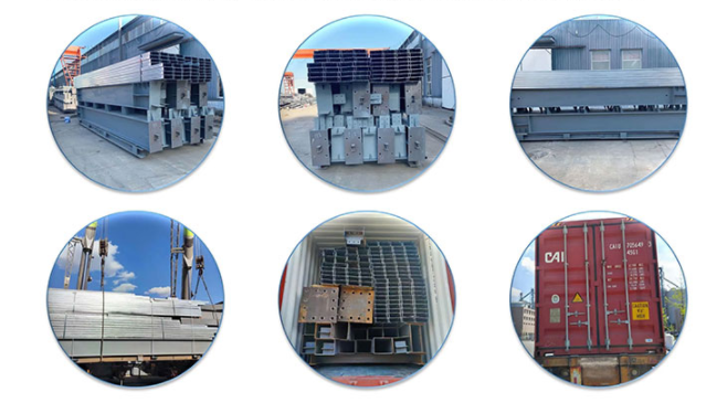Efficiently Designed Prefab Storage Steel Structure Building Fast Customizable Painted