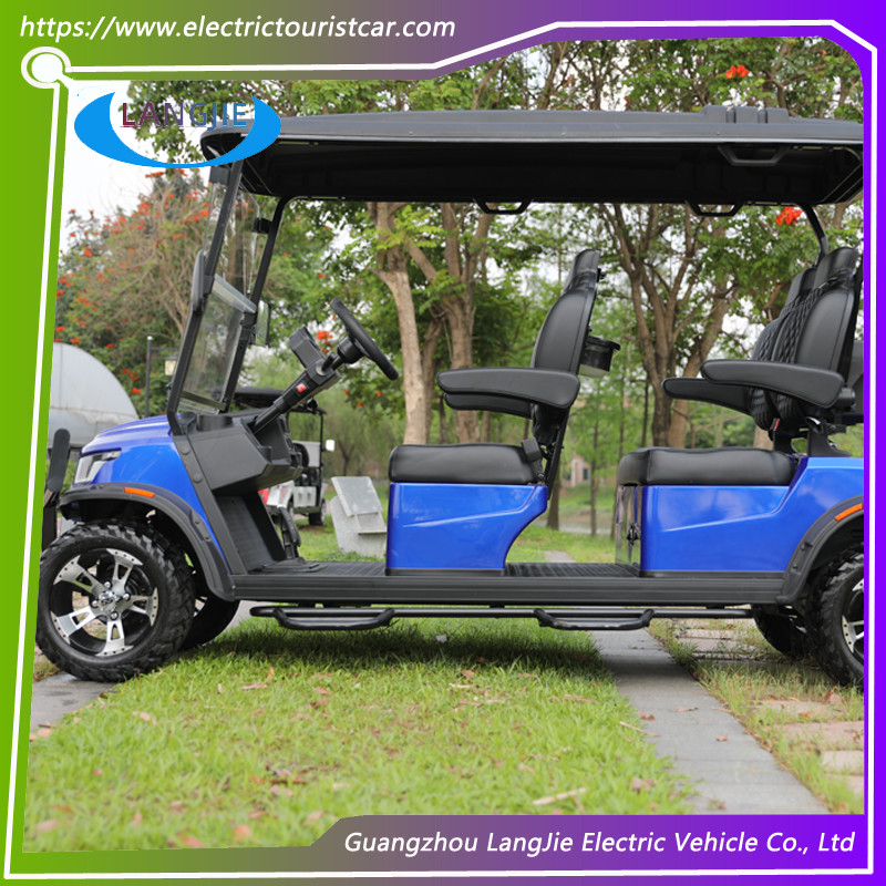 4 Wheel Drive Electric Passenger Vehicles 4 Seats AC Motor Model Golf Cart