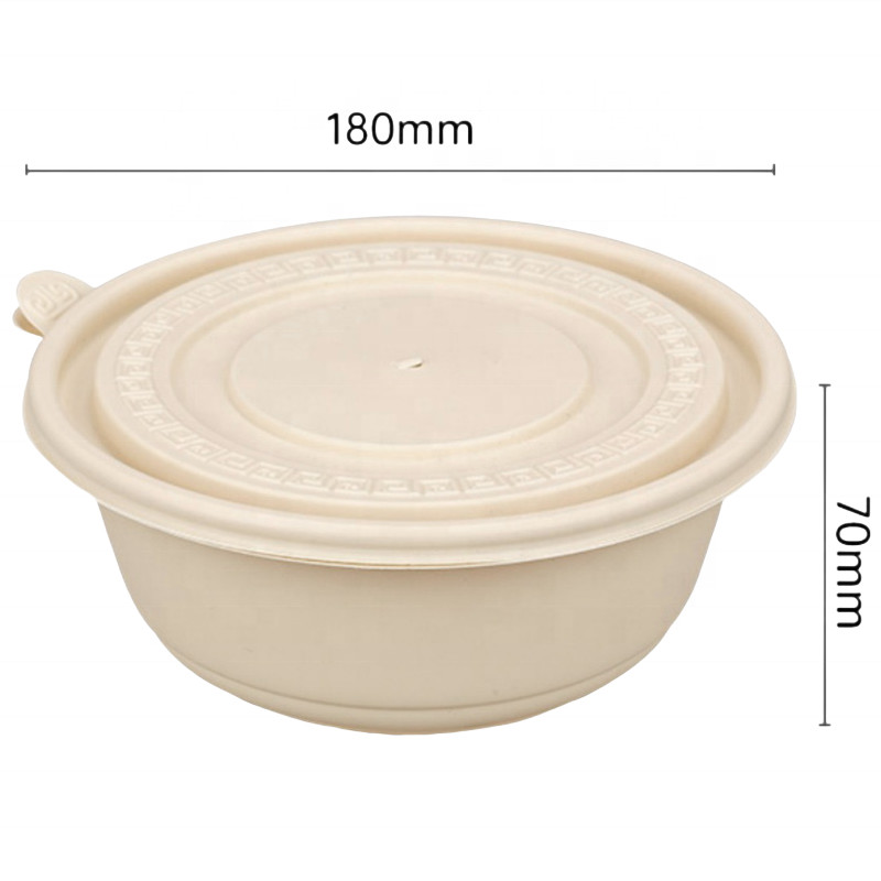 Fda Approved Corn Starch Bowl Disposable Biodegradable Bowls Bpa Free