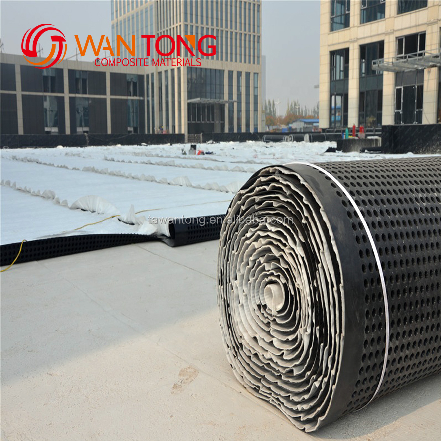 Green Roof Waterproofing Dimple Drainage Board with CE/ISO9001/ISO14001 Certification