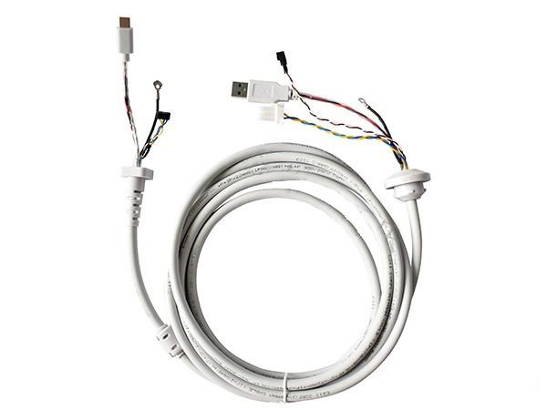 Reduced Electromagnetic Interference Medical Monitor Wire Harness For Signal