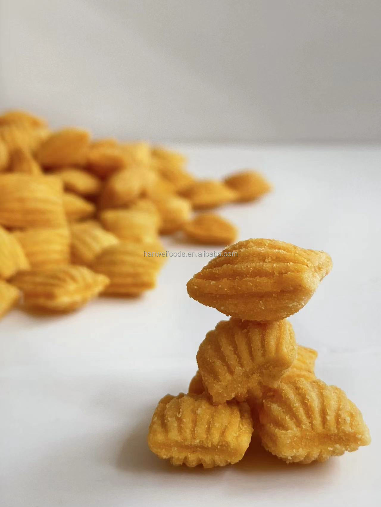 Japanese Snacks Roasted Rice Crackers Crispy Red Biscuits Shrimp Flavor Cracker Snack