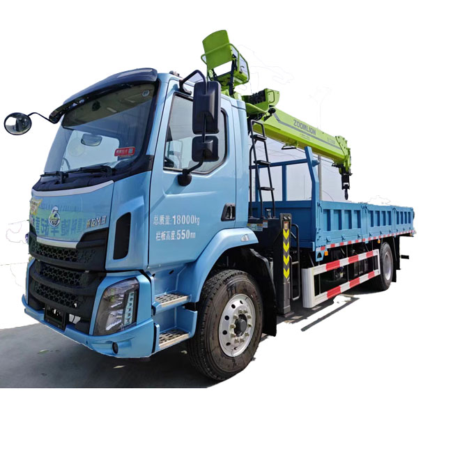Hot 4x2 12Tons Crane Truck Mounted 220 HP Towing Crane Mounted Truck With 18M Lifting High