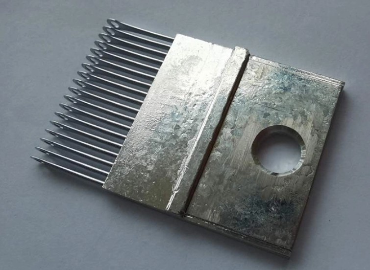 Warp Knitting Parts TCH 15 Guide Needle Karl Mayer Knitting Needle Block