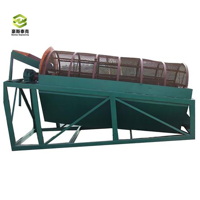 ISO 9001 Certified Brick Plant Machine Round Roller Sieve For Clay Production Line