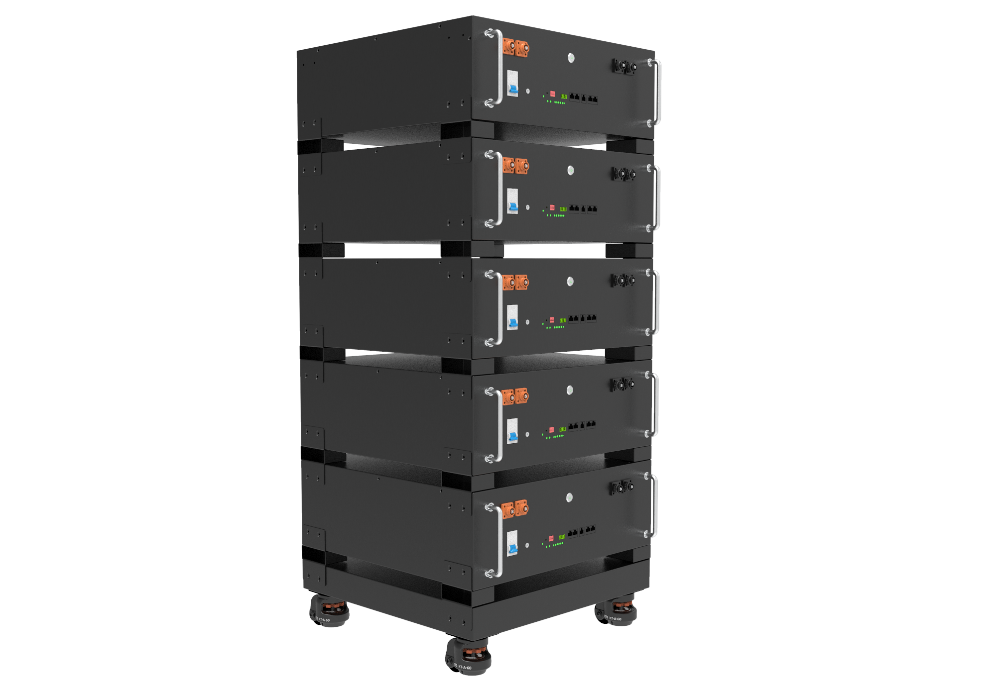 51.2V 10KWH/20KWH LFP Rack-Mounted Solar Energy Storage System Capacity 400A 48V 200Ah