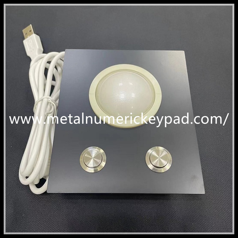  Metal Computer Mouse Trackball Waterproof IP67 Metal Mouse Positioner Manufactures
