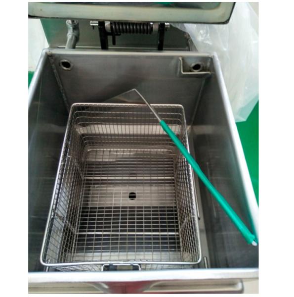 25L Electro Thermal Pressure Fried Chicken Machine 13.5 Kw Oil Filter Hotel