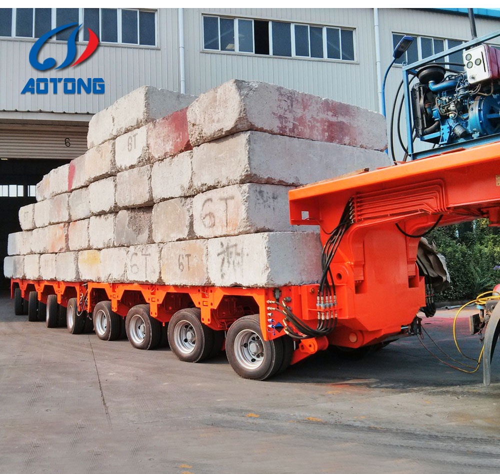 200 Tons Hydraulic Modular Semi-Trailer The Best Choice for Heavy Equipment Transport