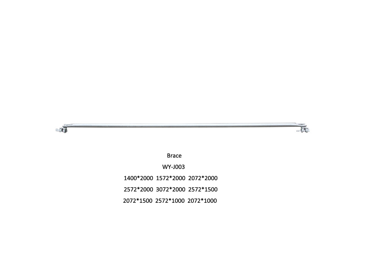  Original ringlock diagonal bracing scaffolding / layering scaffolding Manufactures