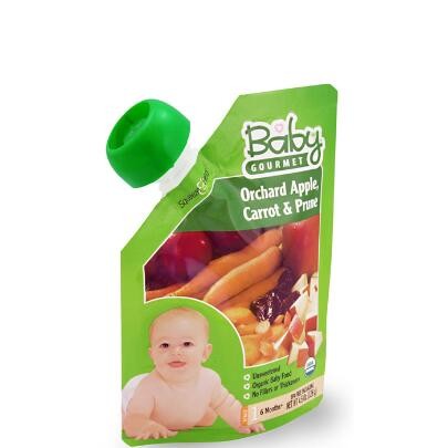different colors for material plastic liquid standup Plastic pouch with spout