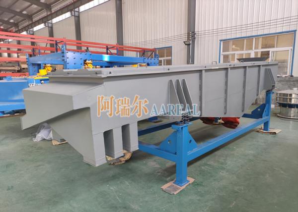1000*3000mm Carbon Steel Multi Decks Linear Vibrating Screen For Calcium