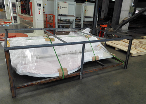40 Pallets/H Semi Automatic Stretch Wrapper