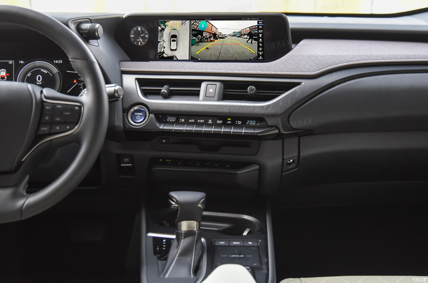 Viknav Linux System For Lexus UX 2019 -2022 Wireless Apple CarPlay Android Auto only support original car 10.25 inch Scr