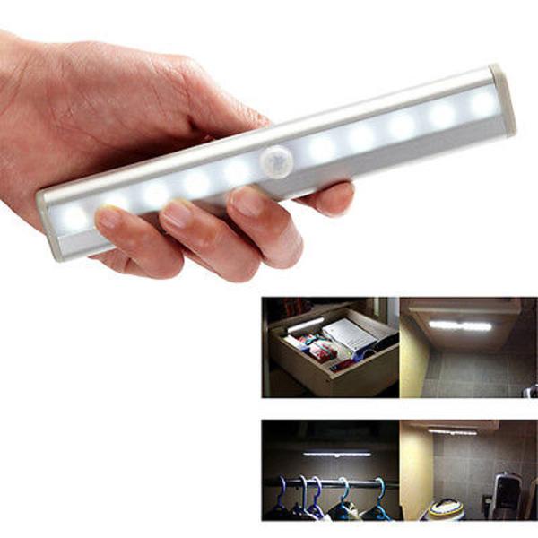 Amazon Portable USB Rechargeable PIR Wireless Lamp Stick Bar wardrobe Light,