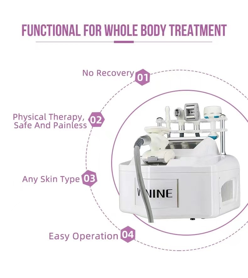 OEM Fat Freezing Vela Fat Dissolve Machine , Portable Body Slimming Beauty Machine