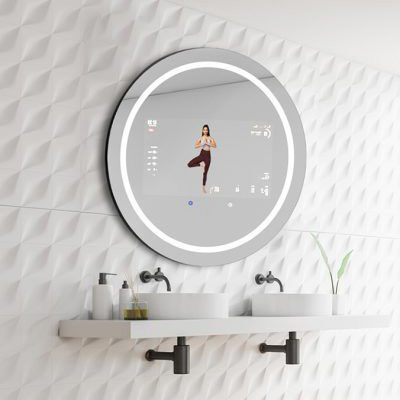 Luxury Hotel Vanity Mirror Waterproof Shatterproof Lighted Bathroom Vanity Mirror