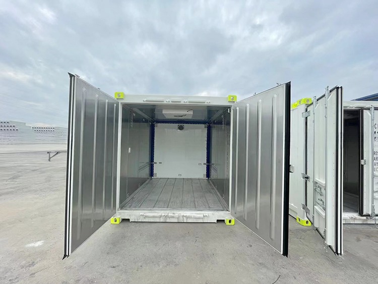 20ft DNV 2.7-1 Standard Dual Temperature Offshore Reefer Container Frozen Fresh 2 Rooms Main Circuit 3 Phase Competitive