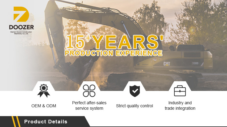 Construction Works Original Alloy Steel PC200-7 Excavator Cabin Door for Long Durability