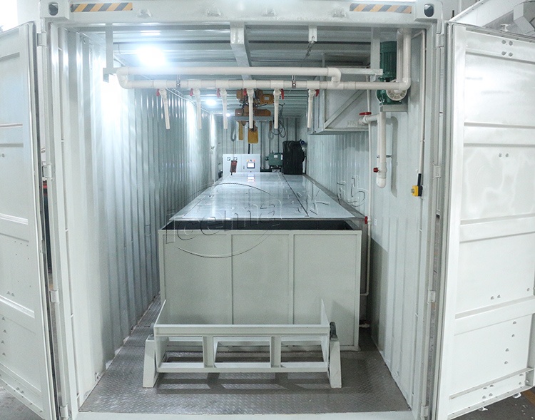 RefComp Compressor 31.25KW 8T Container Block Ice Machine Removable for Port and Quay