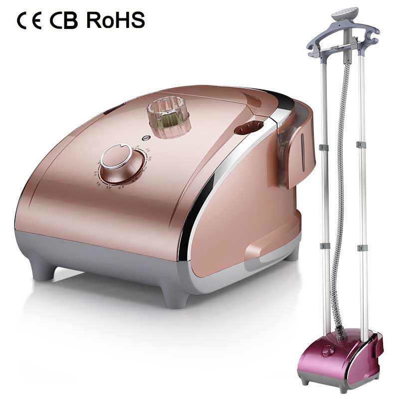 Safe Power Off Setting Hanging Garment Steamer Flat Alumium Steam Iron