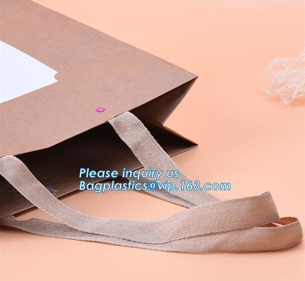 Luxury paper bags with handles Different Sizes,250gsm art paper shopping carrier bag custom printing with handle rope