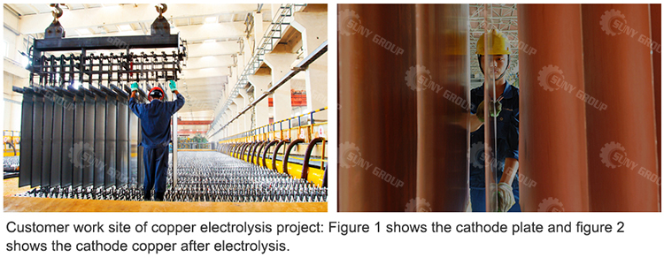 Product Copper Electrolysis Plant for Producing Copper Cathodes from Copper Metal Powde