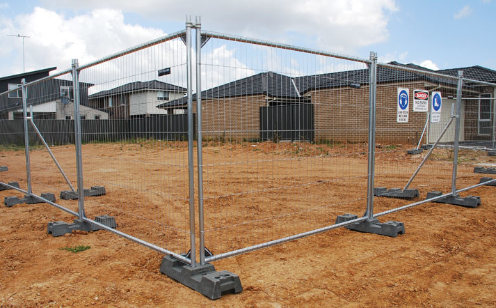 Outdoor Galvanized Steel 4ft Temporary Construction Metal Fence Panels